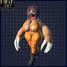 areola areola_slip bedroom_eyes big_breasts big_butt bodysuit boots bouncing_breasts breasts butt claw_fingers claws clothing dark_body female footwear gas_mask hair huge_breasts machine mask narrowed_eyes seductive shoes short_hair skinsuit solo tight_clothing walking wide_hips anonymous_artist unknown_artist lunar_shift_stellar_attractions autumn_(lunar_shift_stellar_attractions) eulipotyphlan humanoid mammal mole_(animal) robot robot_humanoid 1:1 3d_(artwork) 3d_animation animated digital_media_(artwork) high_framerate no_sound short_playtime video