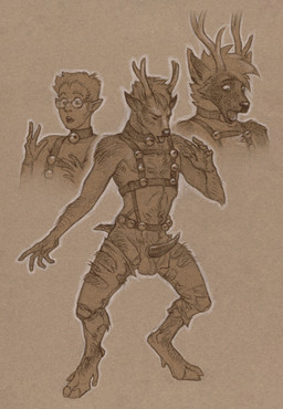 animal_genitalia anthro clothing genitals hooves horn male mid_transformation narrowed_eyes nipples penis sheath solo surprised tapering_penis three_frame_image three_frame_sequence tongue tongue_out torn_clothing transformation transformation_sequence navajas deer human mammal hi_res
