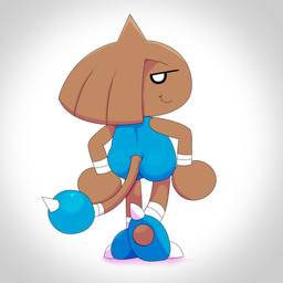 anthro biped hands_on_hips looking_at_viewer looking_back male naughty_face rear_view simple_background smile solo standing white_background redemption3445 nintendo pokemon generation_2_pokemon hitmontop pokemon_(species) 1:1 absurd_res digital_media_(artwork) hi_res shaded source_request
