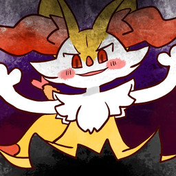 ambiguous_anthro ambiguous_gender anthro blush blush_stickers dipstick_tail food front_view looking_at_viewer looking_down looking_down_at_viewer low-angle_view markings object_in_tail open_mouth open_smile shrimp_(food) simple_background smile solo standing tail tail_markings annyui0611 nintendo pokemon braixen canid generation_6_pokemon mammal pokemon_(species) 1:1 2024 digital_drawing_(artwork) digital_media_(artwork) half-length_portrait hi_res japanese_description portrait translated_description