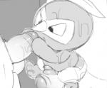 age_difference balls erection genitals group humanoid_genitalia humanoid_penis male male/male penis size_difference solo_focus young young_male churoe nintendo pokemon generation_3_pokemon nuzleaf pokemon_(species) low_res monochrome