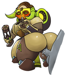 big_butt bodily_fluids butt cum cum_in_vagina cum_inside dripping duo faceless_character faceless_human faceless_male female female_on_human female_penetrated from_behind_position genital_fluids genitals gun_arm human_on_taur human_penetrating human_penetrating_taur interspecies looking_back machine male male/female male_on_taur male_penetrating male_penetrating_female penetration penile penile_penetration penis penis_in_vagina ranged_weapon sex simple_background taur_penetrated vaginal vaginal_penetration vulva weapon weapon_arm white_background keno9988 blizzard_entertainment overwatch anon orisa_(overwatch) human mammal robot taur