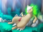 alternate_color balls erection feral fire genitals looking_at_viewer lying male nude on_back penis presenting solo spread_legs spreading tapering_penis darkmirage nintendo pokemon fan_character sereos_(character) generation_2_pokemon pokemon_(species) typhlosion 4:3