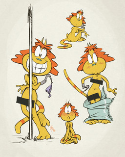 blush butt censor_bar clothing embarrassed female hair hook orange_hair panties pole simple_background sitting smile standing teeth underwear edtropolis nickelodeon rocko's_modern_life dr._hutchison domestic_cat felid feline felis mammal 2020 hi_res signature