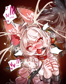 anthro anthro_penetrated arms_tied ball_gag bdsm bell bell_collar big_penis blush bodily_fluids bondage bound clothed clothed_anthro clothed_female clothed_sex clothing collar cum cum_from_ear cum_in_ear cum_inside cumshot ear_penetration ejaculation erection female female_anthro female_penetrated fur gag gagged gagged_talk genital_fluids genitals glans hair heart_symbol huge_penis human_on_anthro human_penetrating human_penetrating_anthro humanoid_genitalia humanoid_penis interspecies long_hair male male/female male_human male_penetrating male_penetrating_anthro male_penetrating_female motion_lines penetration penis red_eyes rough_sex saliva sex sweat tears tears_of_pleasure white_body white_fur white_hair furgusok mihoyo zenless_zone_zero zhao human lagomorph leporid mammal rabbit digital_media_(artwork) digital_painting_(artwork) hi_res painting_(artwork)