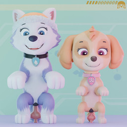 anal anal_penetration animal_genitalia animal_vulva anus blue_eyes canine_genitalia canine_vulva collar collar_only dildo dildo_in_ass dildo_insertion dildo_sitting duo female female/female feral fur genitals happy inside looking_down magenta_eyes multicolored_body nude object_in_ass penetration purple_body purple_fur riding_dildo sex_toy sex_toy_in_ass sex_toy_insertion tan_body tan_fur two_tone_body vulva white_body white_fur unknowndata paw_patrol everest_(paw_patrol) skye_(paw_patrol) bird_dog canid canine canis cocker_spaniel domestic_dog hunting_dog husky mammal nordic_sled_dog spaniel spitz 3d_(artwork) 3d_animation absurd_res animated digital_media_(artwork) hi_res short_playtime video