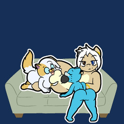 3_toes 4_fingers all_fours anthro anthro_on_anthro anthro_penetrated arm_support ball_suck ball_worship balls bent_arm big_balls big_breasts big_butt big_eyes big_penis biped black_eyebrows black_eyes black_markings black_nose black_penis blue_body blue_breasts blue_ears blue_eyes blue_fur blue_sclera blue_tail body_worship breasts brown_eyes bubble_butt butt canon_x_oc curved_eyebrows eyebrow_through_hair eyebrows eyelashes eyes_closed facial_markings feet fellatio female female_penetrated ffm ffm_threesome fingers fur furniture genital_worship genitals glistening glistening_eyes green_sofa group group_sex hair hand_on_another's_leg hand_on_another's_thigh hand_on_leg hand_on_thigh head_markings heterochromia huge_penis humanoid_genitalia humanoid_hands humanoid_penis innie_vulva interspecies leaning leaning_forward leaning_on_elbow leg_markings light_body light_fur looking_at_another looking_at_another's_balls looking_at_another's_genitalia looking_at_balls looking_at_genitalia looking_at_partner looking_at_viewer looking_down looking_down_at_another looking_down_at_balls looking_down_at_genitalia looking_down_at_partner lying lying_on_sofa male male/female male_penetrating male_penetrating_female markings mature_anthro mature_female monotone_balls monotone_genitals monotone_penis monotone_tail mouth_closed multicolored_body multicolored_breasts multicolored_ears multicolored_fur multicolored_tail muzzle_(marking) nude nude_anthro nude_female nude_male on_side on_sofa open_mouth oral oral_penetration outline penetration penile penile_penetration penis penis_in_mouth pink_inner_ear pink_nose plantigrade pointy_ears prick_ears sex short_hair side_boob sidecut simple_background smile smiling_at_viewer smirk smirking_at_viewer snout socks_(marking) sofa standing straight_legs sucking tail tan_balls tan_body tan_ears tan_fur thick_penis thick_thighs threesome toes tongue tongue_out translucent translucent_hair transparent_background trio two_tone_body two_tone_breasts two_tone_ears two_tone_fur two_tone_tail vulva whisker_markings white_body white_breasts white_fur white_hair white_markings white_outline white_sclera white_tail yellow_body yellow_breasts yellow_ears yellow_fur yellow_markings yellow_tail shenhibiki adventure_time cartoon_network the_amazing_world_of_gumball cake_the_cat nicole_watterson calico_cat domestic_cat equid equine felid feline felis horse mammal 1:1 2026 2d_animation alpha_channel animated crossover digital_media_(artwork)