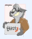 anthro clothed clothing eye_patch eyewear jacket male male_anthro smile solo topwear thirstydraws a_fox_in_space dreamworks nintendo star_fox the_bad_guys mr._wolf_(the_bad_guys) wolf_o'donnell canid canine canis mammal wolf hi_res