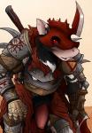 armor clothed clothing flaccid genitals headgear helmet male penis solo spiked_armor spiked_helmet spikes vambrace weapon zeptophidia warhammer_(franchise) warhammer_fantasy ska_bloodtail mammal murid murine rat rodent skaven 2019