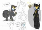 blep blue_eyes dialogue female solo tape_measure text tongue tongue_out camo-pony hasbro my_little_pony fan_character animate_inanimate equid equine horse mammal pony 2018 english_text hi_res