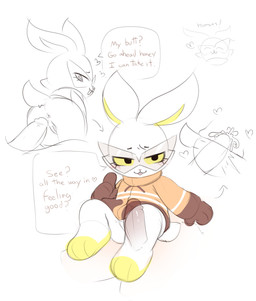 3_toes 4_fingers anal anal_penetration anthro anthro_penetrated anus blush blush_lines bodily_fluids bottomless bottomless_anthro bottomless_female brown_clothing brown_gloves brown_handwear butt chair_position cheek_tuft clothed clothing cum cum_in_ass cum_inside dialogue directional_arrow drawstring_topwear duo eyebrows eyelashes eyes_closed faceless_character faceless_male facial_tuft feet female female_anthro female_penetrated fingers from_behind_position fur genital_fluids genitals gloves handwear heart_symbol human_fetish human_on_anthro human_penetrating human_penetrating_anthro human_penetrating_female internal interspecies inviting_to_anal inviting_to_sex jacket looking_at_viewer looking_back male male/female male_human male_penetrating male_penetrating_anthro male_penetrating_female mouth_closed nude_human nude_male open_mouth orange_clothing orange_jacket orange_topwear penetration penile penile_penetration penis penis_in_ass pink_mouth pink_nose pointy_sunglasses presenting presenting_hindquarters scut_tail sex short_tail simple_background size_difference speech_bubble tail text toes topwear tuft vulva white_background white_body white_fur x-ray_view yellow_eyes yellow_inner_ear yellow_sclera yellow_soles yellow_toes kekitopu bombun bombun_(kekitopu) human lagomorph leporid mammal rabbit absurd_res english_text hi_res