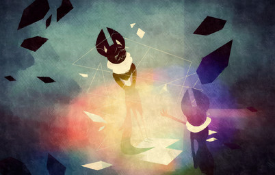 3_fingers ambiguous_gender anthro black_body bodily_fluids crying depression description duo eyes_closed fingers light nude sad standing tail tears shane_frost colored digital_drawing_(artwork) digital_media_(artwork) english_description