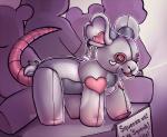 ambiguous_gender arh bondage_theme_park feral for_sale group happy mammal mouse murid murine nude plushie plushification price_tag rodent solo_focus toyification