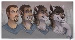 anthro base_one_layout basic_sequence black_sclera blue_eyes clothing four_frame_image four_frame_sequence front_view holding_chin human_to_anthro linear_sequence male one_row_layout scar solo species_transformation torn_clothing transformation transformation_sequence drpickelle mythology rakan canid canine canis human mammal mythological_canine mythological_creature werecanid werecanine werecreature werewolf wolf 2018 bust_portrait digital_media_(artwork) portrait sequence