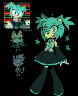 accessory alternate_color anthro armwear blue_body blue_eyes blue_fur boots bottomwear chibi clothing cosplay crossover_cosplay detached_sleeves female footwear fur gloves group handwear necktie purple_body purple_fur shirt shoes simple_background skirt star tail topwear trio twintails_(hairstyle) white_body white_fur koasku sega sonic_the_hedgehog_(series) utau vocaloid yamaha_corporation akita_neru amy_rose blaze_the_cat hatsune_miku kasane_teto rouge_the_bat bat domestic_cat eulipotyphlan felid feline felis hedgehog mammal crossover hi_res
