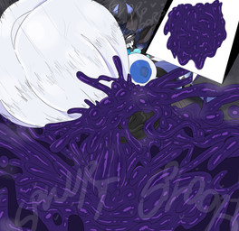 anthro balls belly belly_expansion big_balls big_belly big_breasts big_butt big_penis blue_blush blue_eyes blue_neckline blue_nipples blue_vulva blush bodily_fluids breasts butt colored_cum cum cum_covered cum_everywhere cum_inflation cum_inside detachable detachable_head duo excessive_cum excessive_genital_fluids expansion female full_nelson genital_fluids genitals glowing glowing_eyes gynomorph hair horn huge_belly hyper hyper_belly inflation intersex intersex/female messy musk nipples penis purple_cum purple_hair sharp_teeth sweat teeth thick_thighs unusual_bodily_fluids unusual_cum unusual_genital_fluids vein veiny_penis vulva wide_hips slinkmayker asian_mythology east_asian_mythology european_mythology irish_mythology japanese_mythology mythology embress_(rivetstheblue) rivela_(rivetstheblue) aquatic demon dullahan felid fish hybrid mammal oni pantherine procyonid raccoon shark snow_leopard yokai absurd_res hi_res