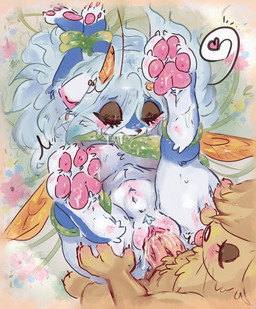 4_toes abdominal_bulge accessory anthro anvil_position arms_tied blush bodily_fluids bound breasts butt butt_grab claws cum cum_drip cum_in_mouth cum_in_vagina cum_inside dripping duo ejaculation eyes_closed feet female from_front_position genital_fluids genitals hair_accessory hand_on_butt heart_symbol jewelry legs_tied legs_up male male/female nipples nude nude_anthro nude_female nude_male oral oral_penetration ovum ovum_with_heart pawpads paws penetration penis pink_pawpads pink_vulva pubes restrained_by_tentacle sex suspended_via_tentacles suspension tentacle_in_mouth tentacle_penetration tentacles toe_claws toes tongue tongue_out vaginal vaginal_penetration vulva nihilochannel strom_(nihilochannel) domestic_ferret mammal mouse murid murine mustelid musteline rodent true_musteline weasel digital_drawing_(artwork) digital_media_(artwork) hi_res