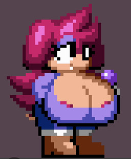 anthro belly big_butt black_eyes boots bottomwear breasts butt clothing denim denim_bottomwear denim_clothing dog_tail electronics eyelashes eyeshadow fang_out female footwear hair head_tuft holding_microphone holding_object jeans long_hair long_sleeve_shirt makeup microphone pants purple_eyeshadow shoes solo standing thick_thighs tuft firesprites fan_character ivy_(sonicoc) canid canine canis cockapoo domestic_dog mammal mixed_breed hi_res
