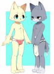 ? anthro blush bulge canine chest_tuft covering cute fur male mammal tuft underwear yellow_eyes まこと
Rating: Questionable
Score: 9
User: terminal11
Date: January 03, 2014