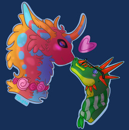 ambiguous/ambiguous ambiguous_gender blue_eyes blush duo eye_contact eyewear feral flower_necklace fluffy fur fuzzy glasses green_body half-closed_eyes heart_symbol horn long_ears looking_at_another love multicolored_body multicolored_fur narrowed_eyes nose_to_nose nose_touch outline romantic romantic_couple scarf side_view simple_background smile transparent_background wearing_glasses alleycat8706 dragon_adventures mythology roblox dragon furred_dragon furred_scalie mythological_creature mythological_scalie rocirus scalie skyrix 2020 alpha_channel hi_res portrait male_(lore)