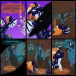 1:1 2012 arthropod badwing changeling comic dialogue dragon english_text equid female feral friendship_is_magic group hasbro hi_res insect_wings male mammal membrane_(anatomy) membranous_wings my_little_pony mythological_creature mythological_scalie mythology queen_chrysalis_(mlp) scalie tail text wings