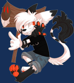 anthro barefoot black_body black_clothing black_fur black_nose black_shirt black_t-shirt black_topwear bottomwear chibi clothed clothing denim denim_bottomwear denim_clothing denim_shorts feet fully_clothed fur gesture grin hand_gesture hindpaw holding_mallet ily_sign male outline pawpads paws plantigrade pupils red_eyes red_pawpads sharp_teeth shirt shorts simple_background slit_pupils smile solo t-shirt tail tail_tuft teeth topwear transparent_background tuft white_body white_fur white_outline win-victory-love crownedvictory mammal 2015 alpha_channel cel_shading digital_drawing_(artwork) digital_media_(artwork) full-length_portrait portrait shaded