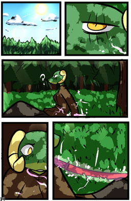 anthro clothed clothing female horn melee_weapon solo sword tail weapon yellow_eyes brradett lernie_(brradett) scalie absurd_res colored comic digital_media_(artwork) hi_res