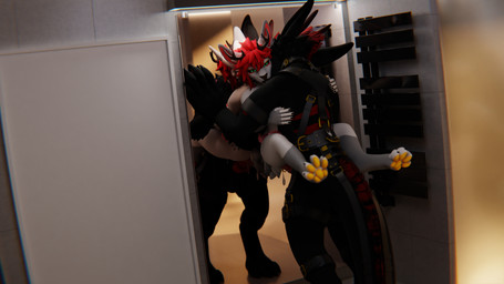 after_sex animal_genitalia animal_penis anthro bodily_fluids cum duo equine_genitalia equine_penis fur genital_fluids genitals knot male male/male penis biohazardouswolf mythology bio_(biohazardouswolf) zorak_the_great deer dragon furred_dragon furred_scalie hybrid mammal moonfang mythological_creature mythological_scalie scalie waggan 16:9 3d_(artwork) absurd_res blender_(artwork) digital_media_(artwork) hi_res widescreen