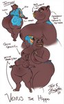 anthro big_breasts big_butt breasts butt female genitals huge_breasts huge_butt lips lipstick makeup nipples nude overweight pussy simple_background solo tattoo thick_lips venus_(tekandprieda) tekandprieda_(artist) the_rune_tapper common_hippopotamus hippopotamid mammal digital_media_(artwork) hi_res