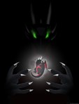 5_fingers all_fours baby black_body duo female feral fingers gesture glowing glowing_eyes hand_gesture horn larger_female sad size_difference smaller_female smoke tail wings young apollyondragon activision mythology spyro_the_dragon corrupt_cynder cynder dragon mythological_creature mythological_scalie scalie 2023 digital_drawing_(artwork) digital_media_(artwork) hi_res signature