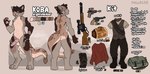 anthro balls blep claws digitigrade fangs genitals gesture gun knot knotted_penis male open_mouth open_smile penis ranged_weapon rear_view rifle smile solo standing teeth tongue tongue_out waving weapon fallflys fallout microsoft night_stalker_(fallout) pit_viper rattlesnake reptile scalie snake viper hi_res model_sheet