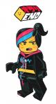 black_hair blush female hair lego_brick midriff not_furry open_mouth ponytail simple_background solo white_background gashi-gashi lego the_lego_movie wyldstyle humanoid lego_minifigure