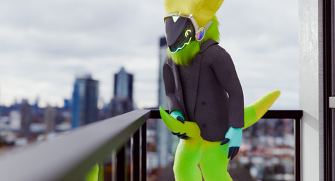 4_claws 4_fingers ^w^ anthro balcony biped black_claws blue_body blue_claws blue_fingers blue_fur blue_hair blue_hand blue_hands blue_mouth blue_tail city city_background cityscape claws clothed clothing erection eyes_closed fingers fluffy fluffy_body fluffy_ear fluffy_ears fluffy_fur fluffy_head fluffy_legs fur furniture genitals gradient_penis green_body green_face green_fur green_hair green_head green_leg green_legs green_mouth green_penis green_tail hair happy holding_penis looking_at_genitalia looking_at_penis looking_down looking_down_at_genitalia looking_down_at_penis machine male masturbation multicolored_body multicolored_face multicolored_fur multicolored_head multicolored_legs multicolored_penis multicolored_tail nude orgasm outside penile penile_masturbation penis protogen_face protogen_visor screen screen_face sky smile solo suit_jacket tail tapering_penis yellow_body yellow_ears yellow_eyes yellow_fur yellow_head yellow_legs yellow_tail retiu retiu_(retiu) protogen 2025 3d_(artwork) absurd_res blender_(artwork) colored digital_media_(artwork) hi_res nonbinary_(lore)