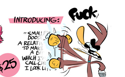 angry anthro bucket cleaning container male motion_blur simple_background solo sponge text toony herny herny_(character) anatid anseriform avian bird duck english_text