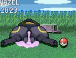 after_anal after_sex backsack balls big_butt bodily_fluids butt colored_cum cum cum_in_ass cum_inside cum_on_ground excessive_cum excessive_genital_fluids feral genital_fluids genitals grass leaking_cum leg_twitch lying male male_feral on_front plant pokeball purple_cum solo sploot twitching unusual_bodily_fluids unusual_cum unusual_genital_fluids fairyfox grimace_shake mcdonald's nintendo pokemon eeveelution generation_2_pokemon mammal pokemon_(species) umbreon 2023 animated digital_media_(artwork) meme pixel_(artwork) pixel_animation short_playtime