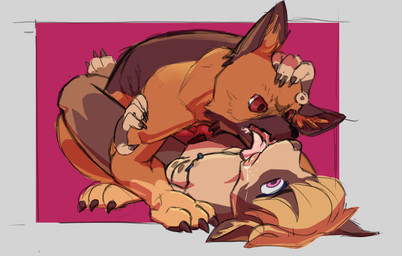 anthro anthro_on_bottom anthro_on_feral anthro_penetrated bestiality bestiality_kiss bodily_fluids breasts brown_body brown_fur countershading drooling female female_on_feral female_penetrated feral feral_on_top feral_penetrating feral_penetrating_anthro feral_penetrating_female french_kissing from_front_position fur hair intraspecies intraspecies_bestiality kissing licking licking_tongue lying male male/female male_on_anthro male_penetrating male_penetrating_anthro male_penetrating_female missionary_position multi_breast multi_nipple multicolored_body multicolored_fur nipple_piercing nipples on_back open_mouth penetration petting piercing reverse_countershading saliva saliva_on_tongue saliva_string sex short_hair tongue tongue_out two_tone_body two_tone_fur guiltstar alissa_townsend canid canine canis domestic_dog german_shepherd herding_dog mammal pastoral_dog hi_res