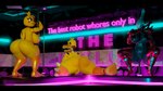 all_fours anthro big_breasts big_butt breasts butt crouching dancing dark_nipples female genitals glowing glowing_eyes group looking_at_viewer looking_back looking_back_at_viewer machine neon_lights non-mammal_breasts nude nude_anthro nude_female nude_humanoid pole pole_dancing pussy rear_view sharp_teeth stripper_pole tail teeth thick_thighs trio wire impaer_jaster samzan_(modeler) five_nights_at_freddy's five_nights_at_freddy's_2 scottgames warhammer_(franchise) warhammer_40000 lovetaste_chica runaboo_chica toy_chica_(fnaf) withered_chica_(fnaf) aeldari animatronic avian bird chicken elf galliform gallus_(genus) humanoid phasianid robot robot_anthro 3d_(artwork) digital_media_(artwork) hi_res