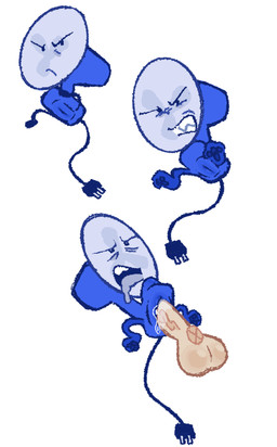 annoyed duo fan_(object) female female_penetrated genitals human_penetrating_object humanoid_genitalia humanoid_penis male male/female male_penetrating male_penetrating_female penetration penis sex vulva clockstops3am conditional_dnp stonerobjectum battle_for_dream_island fanny_(bfdi) animate_inanimate 2025 hi_res