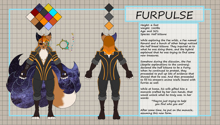 anthro biped character_bio character_description chest_tuft clothed clothing color_swatch eyewear feet fur handpaw highlights_(coloring) male missing_eye monocle multicolored_body multicolored_ears multicolored_fur multicolored_tail ocular_prosthetic orange_body orange_fur pattern_background paws popped_collar prosthetic simple_background solo square_background tail text tuft white_body white_fur zipper_jacket ziffane impulse_(impulsedm) canid canine fox mammal 7:4 absurd_res character_name english_text hi_res model_sheet