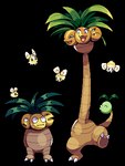 ambiguous_gender bodily_fluids claws flying group leaf long_neck looking_at_another open_mouth open_smile plant sharp_teeth smile standing sweat sweatdrop tail teeth toe_claws tongue white_sclera wings flavia-elric nintendo pokemon alolan_exeggutor alolan_form cutiefly elemental_creature exeggutor flora_fauna generation_1_pokemon generation_7_pokemon pokemon_(species) regional_form_(pokemon) 2020 digital_media_(artwork) low_res pixel_(artwork)