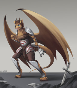 anthro arm_armor armor armwear axe breasts claws clothed clothing digitigrade female footwear fur gem_eyes grey_background growling hair holding_object holding_weapon horn leather leather_clothing long_tail mace melee_weapon membrane_(anatomy) membranous_wings metal metal_scales muscular pauldron paw_shoes plate_armor shoes simple_background solo standing sword tail tapering_tail tongue weapon wings miramore dungeons_and_dragons hasbro wizards_of_the_coast dragonborn_(dnd) felid hybrid mammal scalie tabaxi absurd_res digital_media_(artwork) digital_painting_(artwork) hi_res painting_(artwork)
