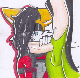 anthro balls big_balls big_penis duo eyelashes eyeshadow faceless_character femboy genitals hair hand_on_penis handjob kneeling long_eyelashes looking_at_genitalia looking_at_penis lustful_gaze makeup male male/male messy_hair multicolored_penis penile penis sex translucent translucent_hair two_tone_penis justsomeidiotonline archie_comics sega sonic_the_hedgehog_(archie) sonic_the_hedgehog_(comics) sonic_the_hedgehog_(series) miles_prower_(anti-tails) scourge_the_hedgehog canid canine eulipotyphlan fox hedgehog mammal red_fox true_fox hi_res
