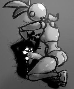 anthro balls beakless bodily_fluids breasts cum cum_inside duo erection female forced genital_fluids genitals gynomorph intersex intersex/male machine male male/female oral oral_penetration penetration penile penis rape sex shadow_ballon_boy(fnaf) eviltqf five_nights_at_freddy's five_nights_at_freddy's_2 scottgames toy_chica_(fnaf) animatronic avian bird chicken galliform phasianid robot digital_media_(artwork)