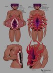 andromorph body_horror brown_body brown_skin genitals intersex mouth_pussy nipples not_furry nude pecs pussy solo teeth tentacle_mouth tentacle_pussy tentacles text toothed_tentacles unusual_anatomy unusual_genitalia unusual_mouth unusual_pussy unusual_teeth_placement vein dialingnumber9 chomper_(dialingnumber9) gripper_(dialingnumber9) humanoid man_eater_(dialingnumber9) monster monstrous_humanoid ripper_(dialingnumber9) english_text hi_res