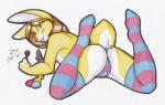 2014 brown_hair camel_toe candy easter female fur hair holidays lagomorph looking_at_viewer looking_back lying mammal on_front os panties presenting rabbit solo spread_legs spreading topless underwear yellow_fur
Rating: Questionable
Score: 10
User: tony311
Date: April 20, 2014
