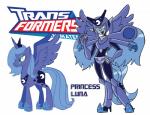 crossover cutie_mark equine female feral friendship_is_magic horn horse inspectornills machine mechanical my_little_pony pony princess_luna_(mlp) robot transformers winged_unicorn wings
Rating: Safe
Score: -5
User: darknessRising
Date: October 30, 2013