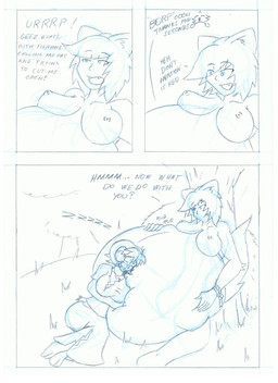 after_vore belly big_belly breasts duo female female_pred horn huge_belly nipples overweight text vore ndnode wolfette_(character) animal_humanoid bovid bovid_humanoid canid canid_humanoid canine canine_humanoid caprine caprine_humanoid goat_humanoid humanoid mammal mammal_humanoid wolf_humanoid 2010 comic english_text hi_res traditional_media_(artwork)