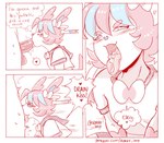 anthro anthrofied blush bodily_fluids comic cum cum_in_mouth cum_inside cum_on_tongue deep_throat dialogue eeveelution english_text fellatio femboy first_person_view generation_6_pokemon genital_fluids genitals hi_res horny_imp male male/male multiple_scenes nintendo open_mouth oral oral_penetration penetration penile pokemon pokemon_(species) pokemorph presenting_cum_in_mouth sex solo sucking sylveon symon_(horny_imp) text tongue uvula