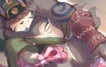 anthro biceps facial_hair kemono male mongolian mongolian_clothing multicolored_body muscular muscular_anthro muscular_male nipples pecs simple_background solo tattoo hachi_duchi lifewonders tokyo_afterschool_summoners temujin_(tas) canid canine canis mammal wolf 2017 alternate_version_at_source digital_media_(artwork)