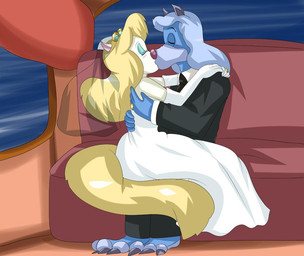 animaniacs anthro arm_length_gloves blush canine embrace eyes_closed female gloves hikariangelove_(artist) kissing male male/female mammal minerva_mink mink mustelid veil wedding_gown wedding_ring wilford_wolf wolf
Rating: Safe
Score: 4
User: tpirman5000
Date: November 10, 2014 animaniacs anthro arm_length_gloves blush canine embrace eyes_closed female gloves hikariangelove_(artist) kissing male male/female mammal minerva_mink mink mustelid veil wedding_gown wedding_ring wilford_wolf wolf
Rating: Safe
Score: 4
User: tpirman5000
Date: November 10, 2014